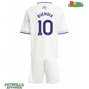 Aston Villa Emiliano Buendia #10 Tredjeställ Barn 2025-26 Kortärmad (+ Korta byxor)